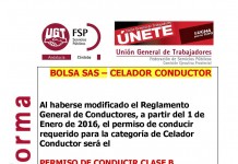 MODIFICACION REGLAMENTO GENERAL CONDUCTORES