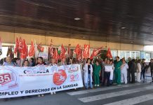 POR EL EMPLEO Y DERECHOS EN LA SANIDAD