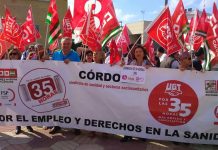 H. POZOBLANCO CONCENTRACION POR LAS 35 HORAS