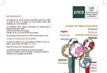 Cursos de Idiomas a Distancia CUID de la UNED.