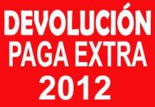 RECLAMACION PAGA EXTRA 2012