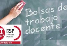 Convocatoria acceso extraordinario a bolsas de trabajo Cuerpo de Maestros perfil bilingüe
