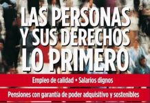 LAS PERSONAS Y SUS DERECHOS LO PRIMERO. Concentración jueves 15, 18.30h