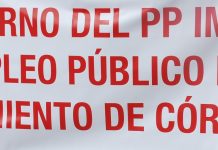 MANIFESTACIÓN día 2 de Marzo bajo el lema “GOBIERNO DEL PP IMPIDE EL EMPLEO PÚBLICO DEL AYUNTAMIENTO”.