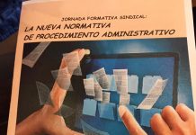 Jornada Formativa Sindical «La nueva normativa de Procedimiento Administrativo»