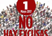 1 de MAYO. No hay excusas