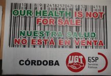 NUESTRA SALUD NO ESTÁ EN VENTA