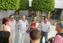 Reunión de los Sindicatos presentes en Mesa General con el Presidente del PP de Córdoba y el Subdelegado del Gobierno para tratar sobre el recurso del Ejecutivo a la jornada de 35 horas de los empleados públicos