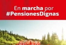 Campaña “En marcha por pensiones dignas”