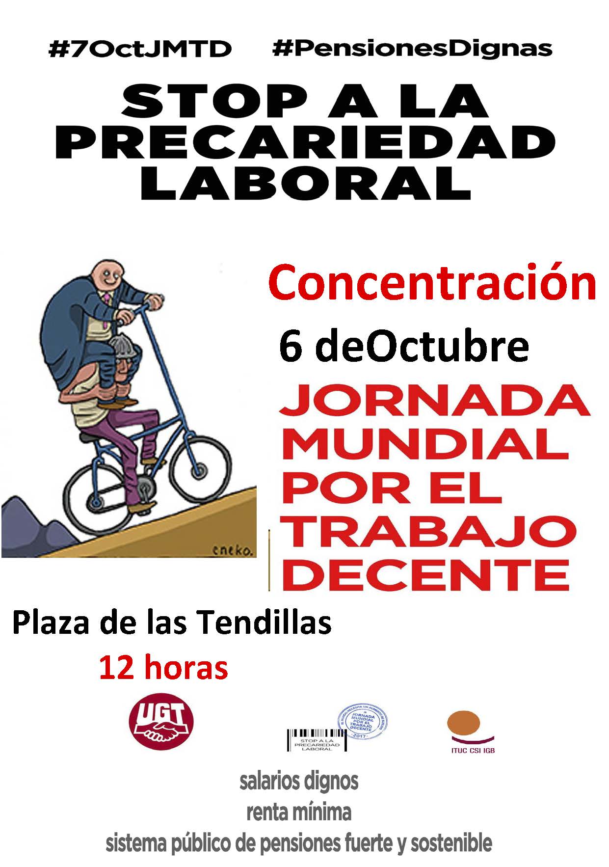 STOP a la precariedad laboral - UGT Servicios Públicos Córdoba