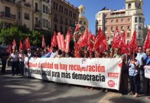Concentración en Córdoba, Jornada Mundial por el Trabajo Decente