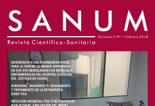 SANUM, febrero 2018. Revista Científico-Sanitaria