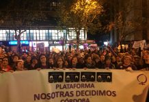 Manifestación Día Internacional de la Mujer