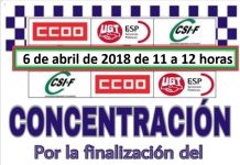 Nueva concentración para el desbloqueo de la jubilación anticipada de los policias locales