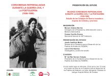 Presentación del estudio sobre los Consejos de Guerra incoados a mujeres de Córdoba y provincia durante la Guerra Civil y Postguerra