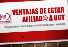 Ventajas de estar afiliad@ a FeSP UGT