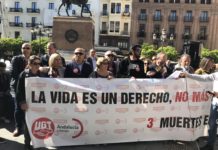 Acto conjunto sindical por el Día Internacional de la Seguridad y Salud en el Trabajo