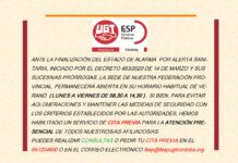 CITA PREVIA PARA LA ATENCIÓN PRESENCIAL DE NUESTROS/AS AFILIADOS/AS
