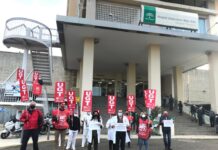 UGT MANTIENE LAS CONCENTRACIONES TRAS EL NUEVO ATAQUE DE LA CONSEJERIA A LOS DERECHOS DE LOS PROFESIONALES DE LA SANIDAD PUBLICA ANDALUZA