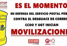 CORREOS Comunicado conjunto