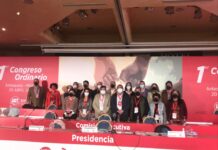 Delegación cordobesa en el 1er. Congreso Ordinario FeSP-UGT Andalucía