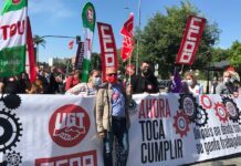 Manifestación 1 de Mayo «AHORA TOCA CUMPLIR»