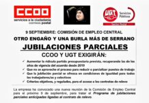 JUBILACIONES PARCIALES UNA BURLA MAS DE SERRANO A LOS TRABAJADORES DE CORREOS