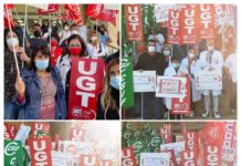 UGT PIDE A LA CONSEJERÍA DE SALUD DE LA JUNTA DE ANDALUCÍA QUE NO SE DESPIDA A 8.000 PERSONAS