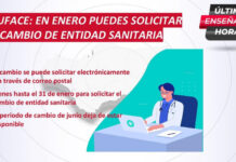 Te recordamos que si perteneces a MUFACE, puedes cambiar de entidad sanitaria durante el mes de enero de 2022