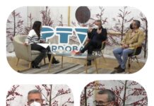 ENTREVISTA EN PTV TELECOM CÓRDOBA A NUESTROS COMPAÑEROS POLÍCIAS LOCALES.
