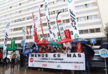 UGT SE VUELVE A CONCENTRAR EN CONTRA DE LA SUPRESIÓN DE UNIDADES