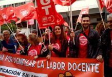 UGT exige la negociación de las condiciones laborales del profesorado tras la aprobación de la Ley de Formación Profesional