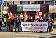 UGT DENUNCIA LA PASIVIDAD DE LA ADMINISTRACIÓN DE LA JUNTA A LA HORA DE SOLUCIONAR LOS PROBLEMAS EN EL SERVICIO PROVINCIAL DE TRANSPORTE SANITARIO