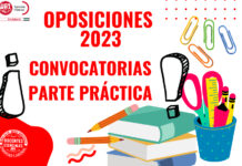 OPOSICIONES: CONVOCATORIAS PARTE PRÁCTICA