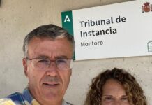 PERSONAL DE LA SECCIÓN SINDICAL DE JUSTICIA VISITA MONTORO