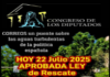 APROBABA LA LEY DEL RESCATE POSTAL