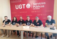 RUEDA DE PRENSA DE UGT SP CÓRDOBA VALORANDO EL INICIO DEL CURSO ESCOLAR