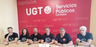 RUEDA DE PRENSA DE UGT SP CÓRDOBA VALORANDO EL INICIO DEL CURSO ESCOLAR