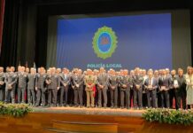 EL Secretario General de UGT SP CÓRDOBA asiste al acto de la Policía Local