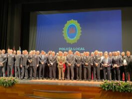 EL Secretario General de UGT SP CÓRDOBA asiste al acto de la Policía Local