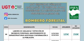 CURSOS BOMBEROS FORESTALES