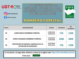 CURSOS BOMBEROS FORESTALES