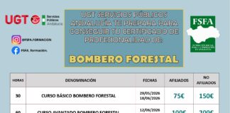 CURSOS BOMBEROS FORESTALES