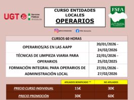 CURSOS PERSONAL ENTIDADES LOCALES. OPERARIOS