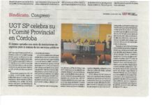 1º COMITÉ DE UGT SP CÓRDOBA
