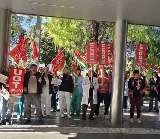 VISITA A LAS SECCIONES SINDICALES DE LOS PRINCIPALES HOSPITALES DE CÓRDOBA