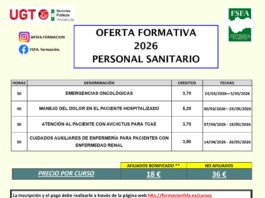CURSOS PERSONAL SANITARIO