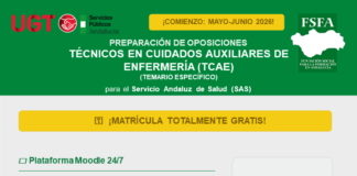 PREPARACIÓN OPE SAS. TCAE