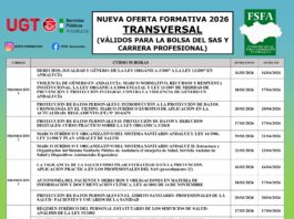 OFERTA FORMATIVA TRANSVERSAL