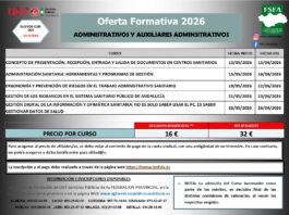 CURSOS PERSONAL DEL SAS. ADMINISTRATIVOS Y AUXILIARES